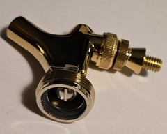 Perlick 408XTF Beer Faucet in Tarnish Free Brass NEW OEM