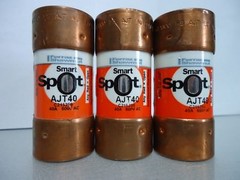 New Lot Ferraz Shawmut AJT 40 Smart Spot Amp Fuses Class J LPJ 40 600V