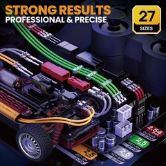 Crimp Tool Connector Kit Jstxh/sm/syp 2.5mm And Du Pont 2.54mm Connector Set 27