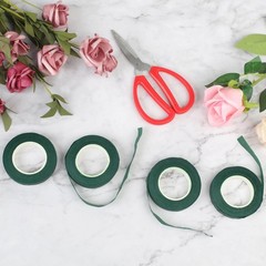 6 Roll Dark Green Floral Tape 1/2″ Flower Bouquet Stem Wrap Craft Wedding 30 Yd