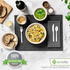 100% Compostable Paper Bowls [32 oz.] – 150 Disposable Bowls Eco Tree Free