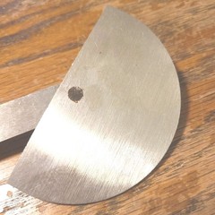 Vintage Protractor General Hardware Mfg. Co., New York USA. No 18 Stainless Tool