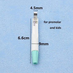 Dental Banda Matriz Ajustable Acero Inoxidable 6Mm Matriz Anterior Posterior