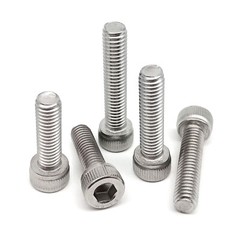 1/50x M3 M4 M5 M6 M8 Hex Hexagon Socket Cap Allen Head Screw Bolt Length 4-100mm