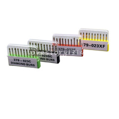 1/5/10 Box Dental Diamond Burs Football Egg Shape Multi-Use 379-023F/368-023F