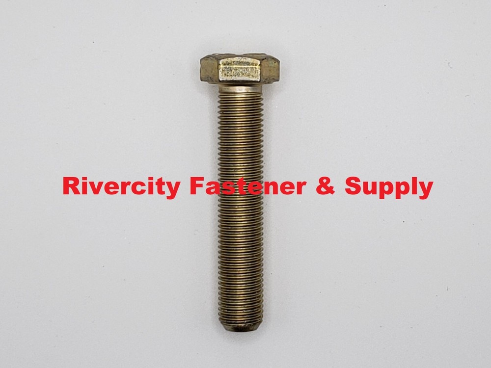 3/8-24 x 2 Tap Bolts Grade 8 Hex Head Screws 3/8x24x2 Full Thread 3/8×24 x 2″