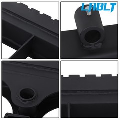 LABLT Skid Steer Pallet Fork Frame W/ Receiver Hitch & Spear Sleeves