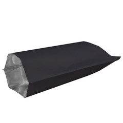 Bulk QTY Size Double-Sided Matte Black Mylar Open Top Storage Food-Safe Bags