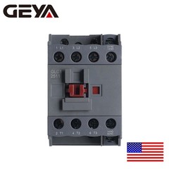 GEYA 18/25/32 A AC Industrial Magnetic Contactor Coil 110/120V 3Pole 3NO 50/60Hz