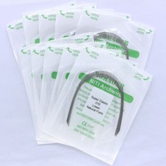 10 PACKS Dental Ortho 014 Upper Super Elastic Niti Round Arch Wire Nature Form
