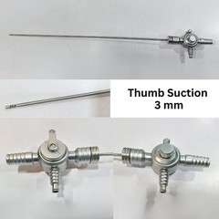 1pcs Laparoscopic Thumb Suction Irrigation 3mm Reusable Instruments CE Approved