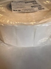 Brady Tht-17-483-3 2″ X 1″ White Label, 3″ Core High Adhesion Glossy Polyester