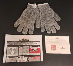 NoCry Premium Cut Resistant Gloves Small Size New 4X Stronger Than Leather