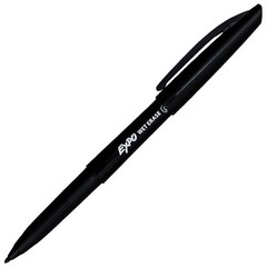 EXPO Wet Erase & Dry Erase Mixed Marker Set N1A11601, Black Ink