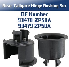 Pair of New Rear Tailgate Hinge Bushing Set Fit for 2005-2018 Frontier