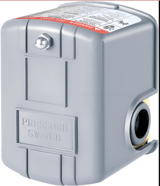 Pressure Switch for Well Pump 40-60 PSI, Water Pressure Switch Adjustable