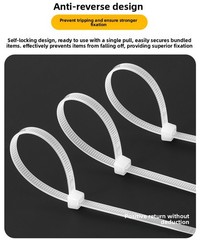 Nylon cable tie manufacturers wholesale cold-resistant cable 100*150*200*250*300