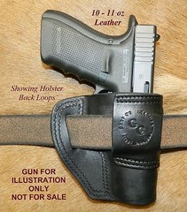 Gary C’s Avenger Left Hand OWB HOLSTER fits Glock 21 or Glock 20 Leather