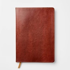192pg Large Ruled Journal 10″x7″ Dark Brown Leatherette Soft Cover Notebook