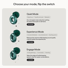 Switch 2 Adjustable Ear Plugs 3 Relief Modes for Ultimate Control | Flexible