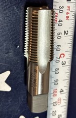 OSG 1/2-14 NPTF Pipe Tap HS HSS 6173 1313000 1/2” – 14 ONE TAP