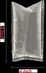 2-Roll Universal 4×8 for Air Pillow Bag Machine Bubble Cushion Wrap Film 918 ft