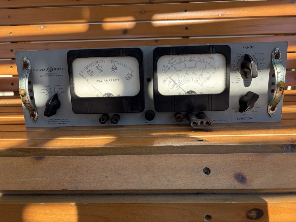 GENERAL ELECTRIC METERING UNIT CAT. NO. 5494541- PI REV.A (unsure Of Condition)