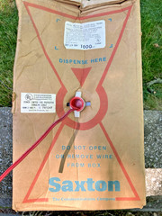 Vintage Saxton Fire Alarm Wire 18 AWG 2 Conductor Red VW-1 300V Approx 750 Ft