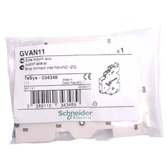 Schneider Electric GVAN11 Auxiliary Contact Block, 1NO 1NC, 690VAC 6A Max