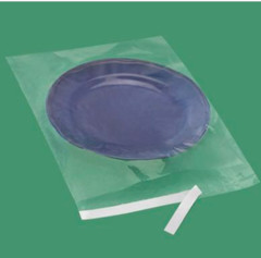 25 Pack Clear 4 x 10 Resealable 1.5 MIL self-seal adhesive lip Uline Poly bags