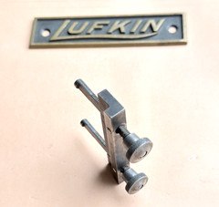Vintage The Lufkin Rule Co. No. 8 Steel Rule Attachment Clamp. Made in the USA!
