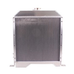Fit Case 1840 1845C Diesel Loader 3 Row Radiator High Efficiency Cooling