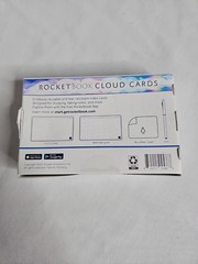 Rocketbook cloud cards 80 cards, pen, towel – Sealed / New