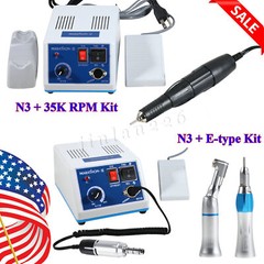 Dental Lab Marathon III Micromotor Polishing Motor 35K RPM Electric Handpiece