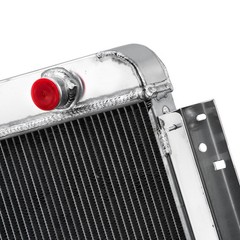 3 Row Aluminum Radiator 1966-1969 Dodge Charger 500 R/T 6.3L 7.2L Big Block