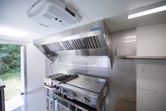 10′ Mobile Concession Hood System with Exhaust Fan