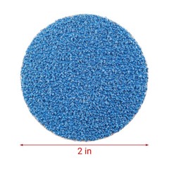 2 inch 36 Grit Zirconia Roll Lock Die Grinder Quick Change Sanding Discs 50PCS