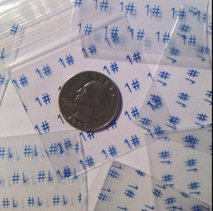 DIME BAGS 1000pc 2″ x 2″ SMELL PROOF – WE CHOOSE STYLES (100pc x 10 packs)