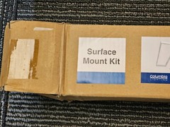Hubbell Lighting Columbia Flat Panel Surface Mount 1ft x 4ft SRPSMK-14, 93114114