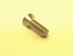 #10-32 Slotted Oval Head Countersunk Machine Screws Stainless Steel 5/8” Length