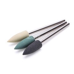 US Dental Polishing Burs Resin Base Acrylic Invisible Denture Silicone Grinding