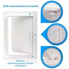 Access Panel for Drywall & Ceiling with Door, ABS Plastic for Plumbing & Electrc