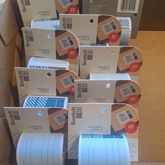 Scotch 85 count Address Labels 3″x 4″ 10 Yard Roll