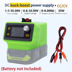 NEW DC Power Supply Adjustable Voltage For Ryobi 18V Li-ion Battery Portable