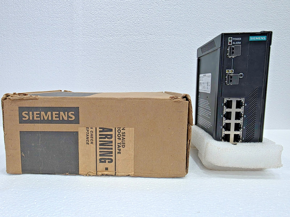 SIEMENS RUGGEDCOM RS900GNC 6GK60900GS130BA0-ZA03 Ethernet Switch