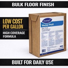 Diversey Vectra ProX Floor Finish 5 Gal BIB 19% Solids High Gloss 5105047