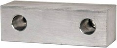 1 Pair Gibraltar Soft Aluminum Vise Jaws, Flat/No Step, 2″ Thick x 6″ Wide