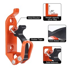 2pcs Shovel Mounts for Roof Rack Quick Release Axe Metal Clamp Holder Kits