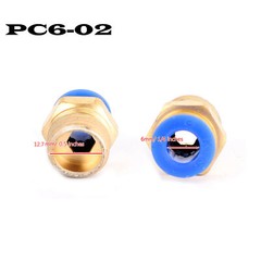 10PCS Pneumatic 1/4″ Tube X 1/4″ Npt Male Connector Push To Connect Fitting UE