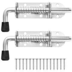 BANCHELLE Spring Loaded Latch Pin with Pin Receiver and Screws 2 PCS | 304 St…